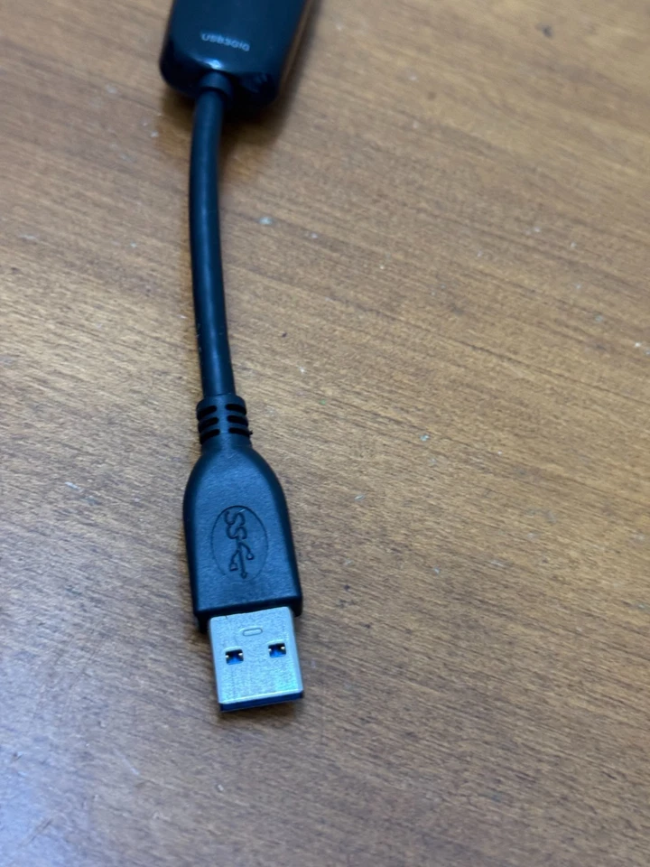 Adaptador de cable de red Linksys USB a cable para MacBook Laptop USB3GIGV1 USB3GIG Foto 3 de 4