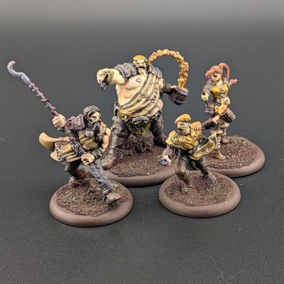 Lot of Painted Tavern Miniatures - Steamforged Guild Ball Brewers Minis