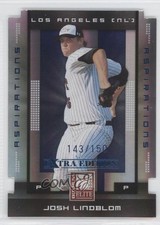 2008 Donruss Elite Extra Edition Aspirations Die-Cut /150 Josh Lindblom #58 0b5