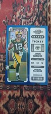2022 Panini Contenders Optic Aaron Rodgers Packers Blue Prizm75 /99 SP #23 NM-MT