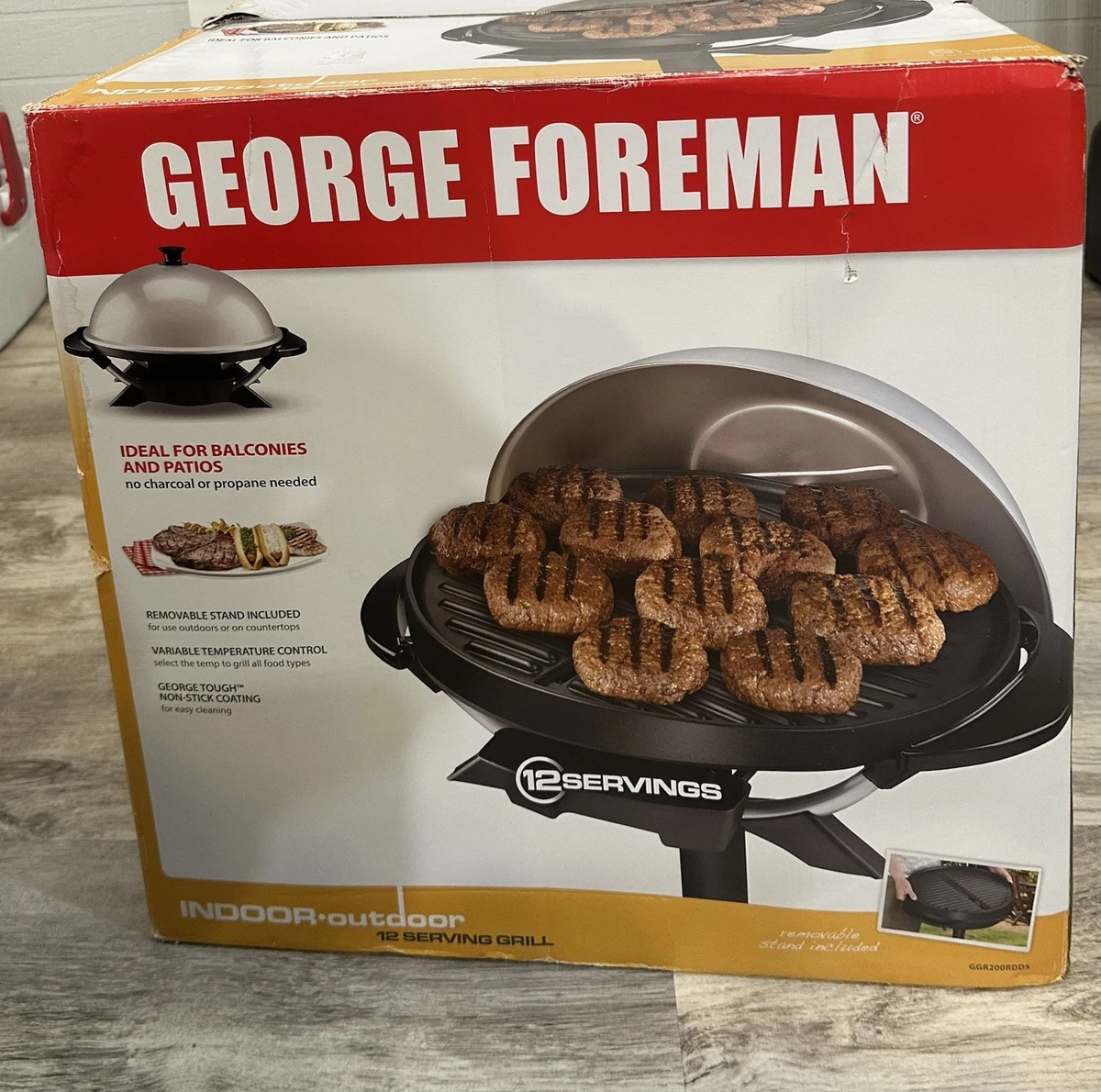 George Foreman Elektrische grill 22460-56 aanbieding bij Lidl
