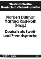 Deutsch Als Zweit- Und Fremdsprache Norbert Dittmar (U. A.) Taschenbuch Deutsch