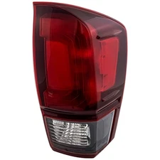 Tail Light For 2018-2023 Toyota Tacoma Passenger Side Halogen Assembly