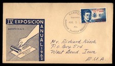 Mayfairstamps Mexico 1962 Monterrey Annual Expo Letter Cover aaw_73137