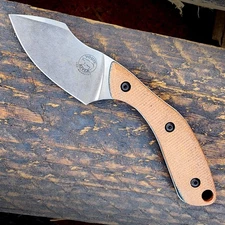 White River Smith & Sons Apex CPM Magnacut Steel Natural Canvas Micarta Kydex