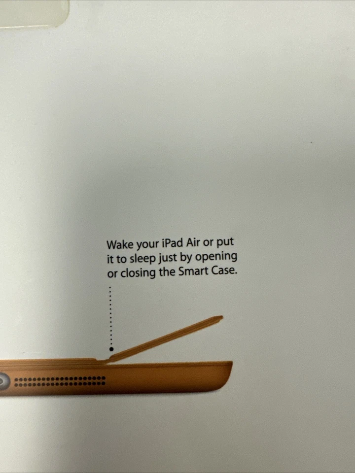 Authentic APPLE IPAD AIR SMART CASE BEIGE (MF048LL/A)open Box - Image 4 of 4