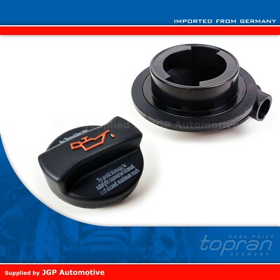 Topran Engine Oil Filler Pipe Neck For VW Seat Skoda – 1.4/1.6 Petrol (BCA, BCB, AZD) – OEM 036115302S