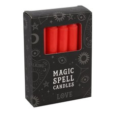 Magic Spell Candles Pack Of 12, Pagan Wiccan Protection Happiness