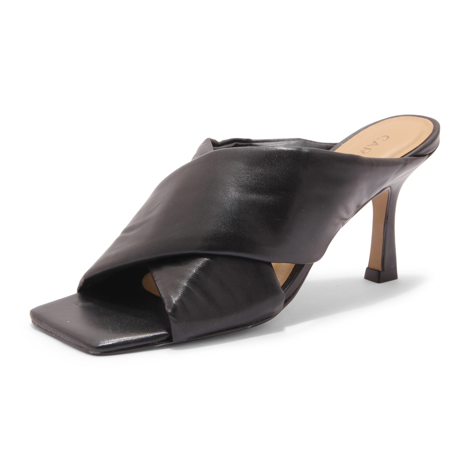 5333AQ сандалии donna CARRANO женские кожаные сандалии черного цвета