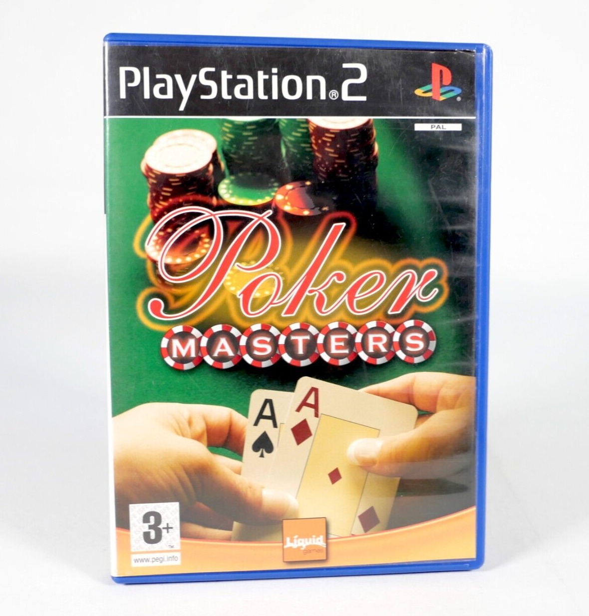 POKER MASTERS Sony Playstation 2 PS2 Eur