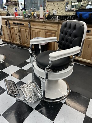 Antique Theo A Kochs 1920s Barber Chair