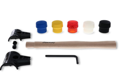 Wiha 83246 7 Piece Split Head Mallet Set 40mm