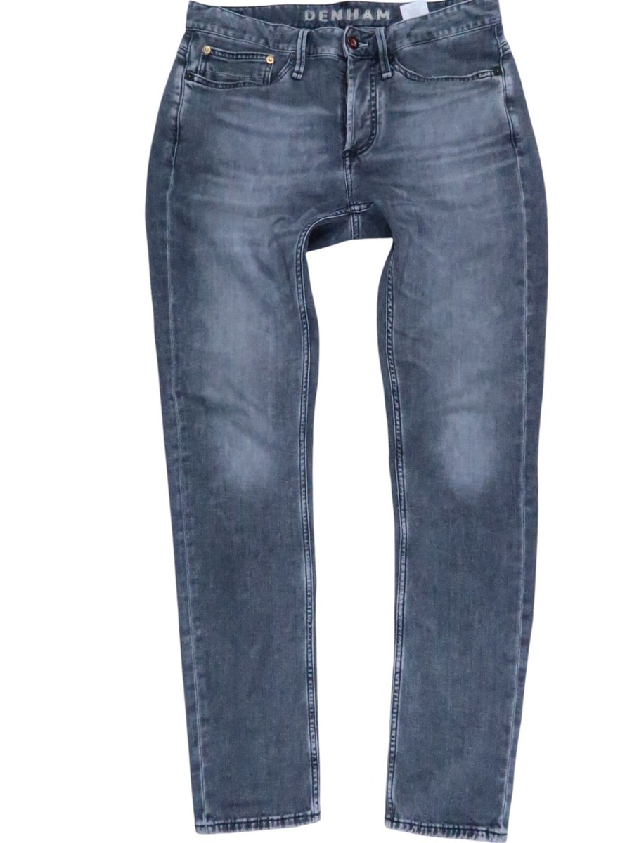 パンツ DENHAM BOLT-GLACSPIER candiani w32 l32 DENHAM Japan ITALIAN CANDIANI BOLT SKINNY JEANS mens 31 x 32 gray
