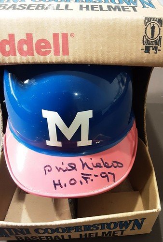 Phil Niekro Signed Mini Helmet Milwaukee Braves JSA COA - Picture 6 of 6
