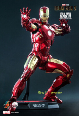 Hot Toys QS020 Iron Man 2 Iron Man Mark IV 1/4 Action Figure Model