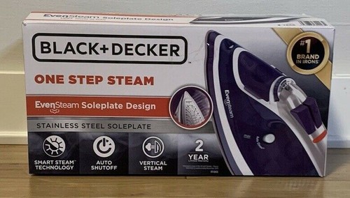 black and decker one step steam