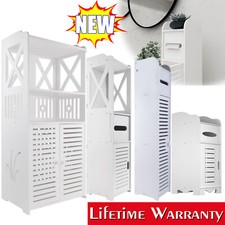 Bathroom Cabinets Tall Slim Bathroom Storage Bathroom Waterproof Toilet Cupboard