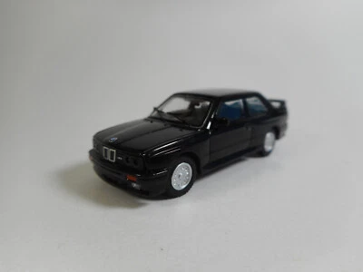 Minichamps 1:87 1986 BMW M3 Noir Modèle Fini - Photo 1/4