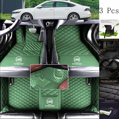 Car Floor Mats For BMW E46 E36 E60 X5 E70 E30 F10 G30 E30 E34 E39 E90 Custom - Imagen 7 de 45