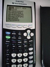 Texas Instruments TI-84 Plus Graphing Calculator Gray Edition w/ Cover