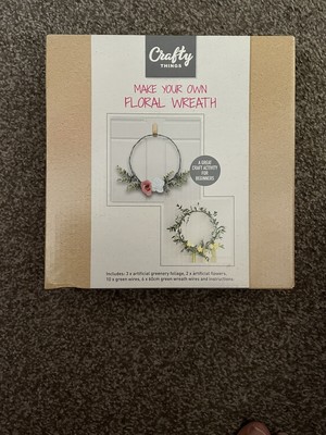 Craftsy Blumenkranz Konvolut und Zubehör, um Ihre eigenen verschiedenen Kränze zu machen
