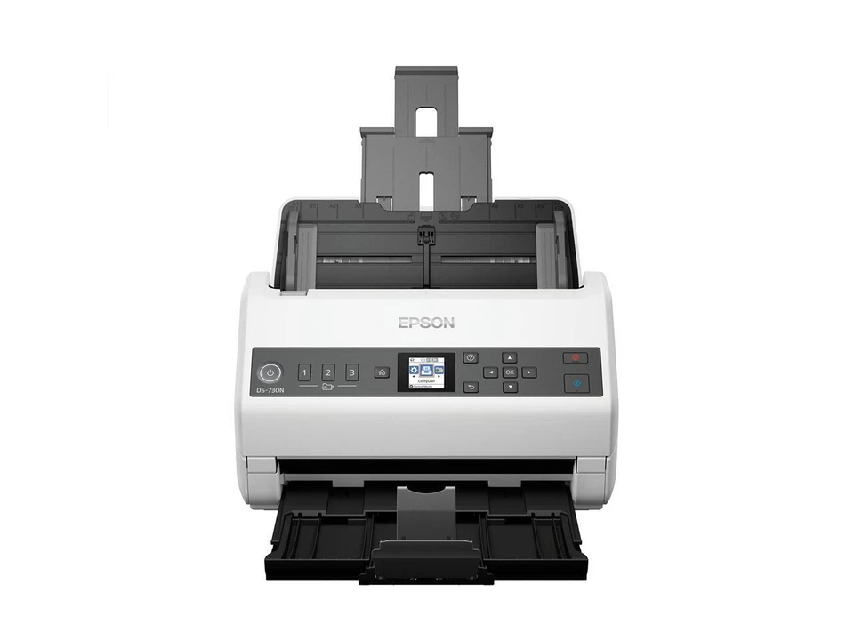 Epson DS-730N 600dpi 40ppm Duplex Document Scanner B11B259201 - Image 3 of 4