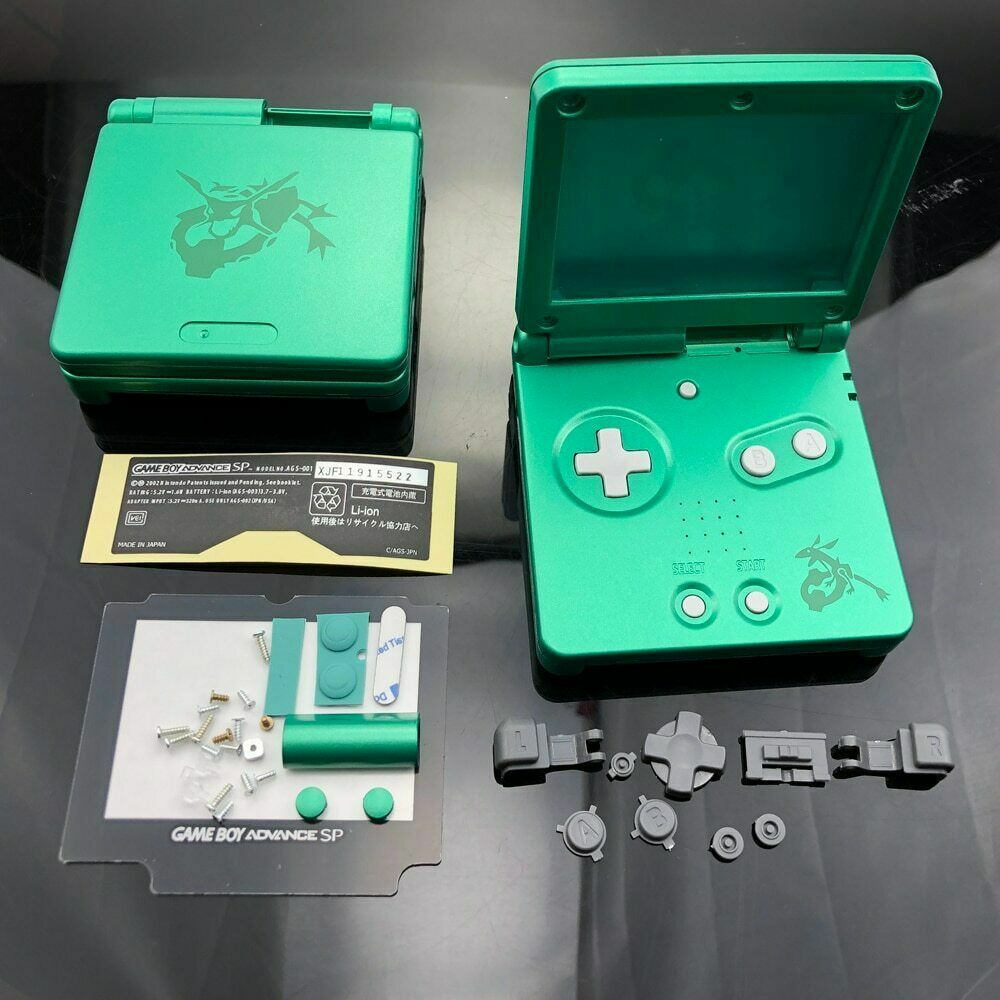 GBA SP Game Boy Advance SP Housing Shell GLASS Screen Lens Pokemon