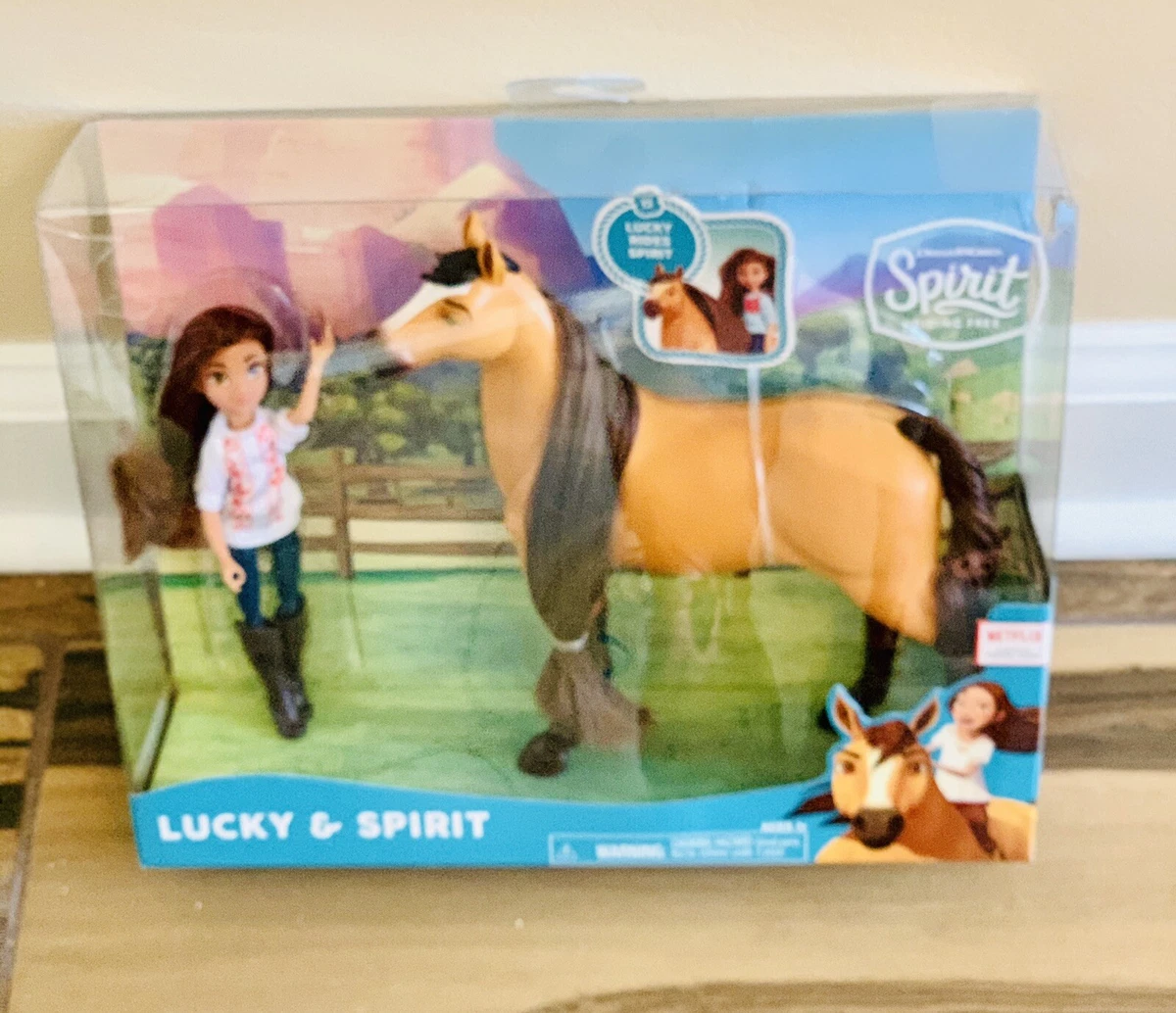 DreamWorks Spirit Riding Free Collector Doll Horse Lucky Spirit