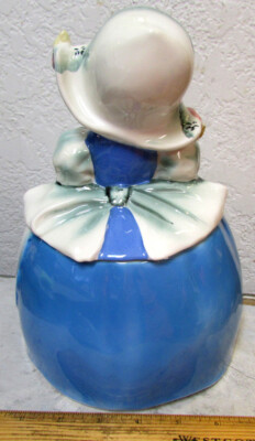 vintage 1950s Lefton 2366 Japan Beautiful Dutch Girl cookie