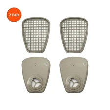 Replacement for 3M 6006 Multi Gas / Vapor Cartridge Cartridge Filters 2 Pair