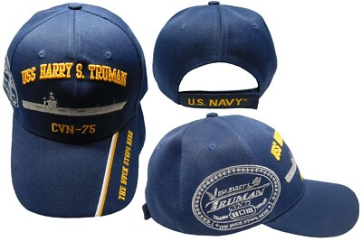 Navy USS Harry S. Truman CVN-75 Shadow Hat (OFFICIALLY LICENSED BY THE US NAVY)