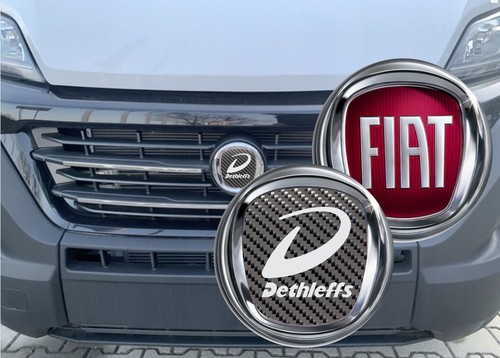 Autocollant Dethleffs, emblème de calandre Fiat Ducato pour camping-car ...