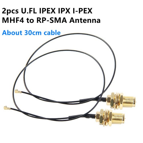 for NGFF M.2 wifi card U.FL IPEX IPX I-PEX MHF4 to RP-SMA wifi Antenna Cables - Afbeelding 1 van 13