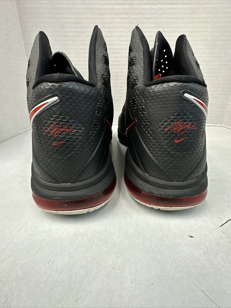 Nike LeBron 8 P.S. Black Red White 2011 Size 10.5 Used  display picture 1