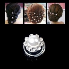  15 12 Pcs Flower Crystal Pearl Chic Hair Jewelry Wedding Bridal Hair Pins