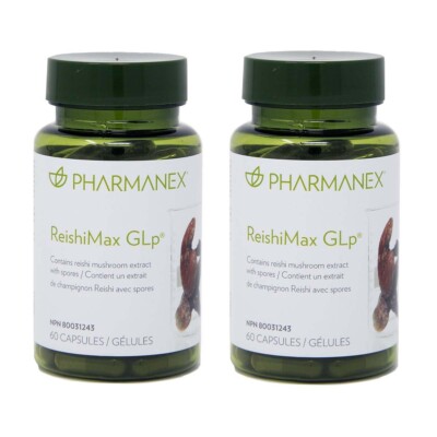 2 PACK   Nu Skin Nuskin Pharmanex   ReishiMax   GLP  Immune Support  10/2027