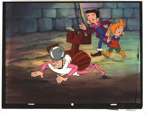 Back to the Future Original Production Animation Cel Universal 1991-2 b60v-69