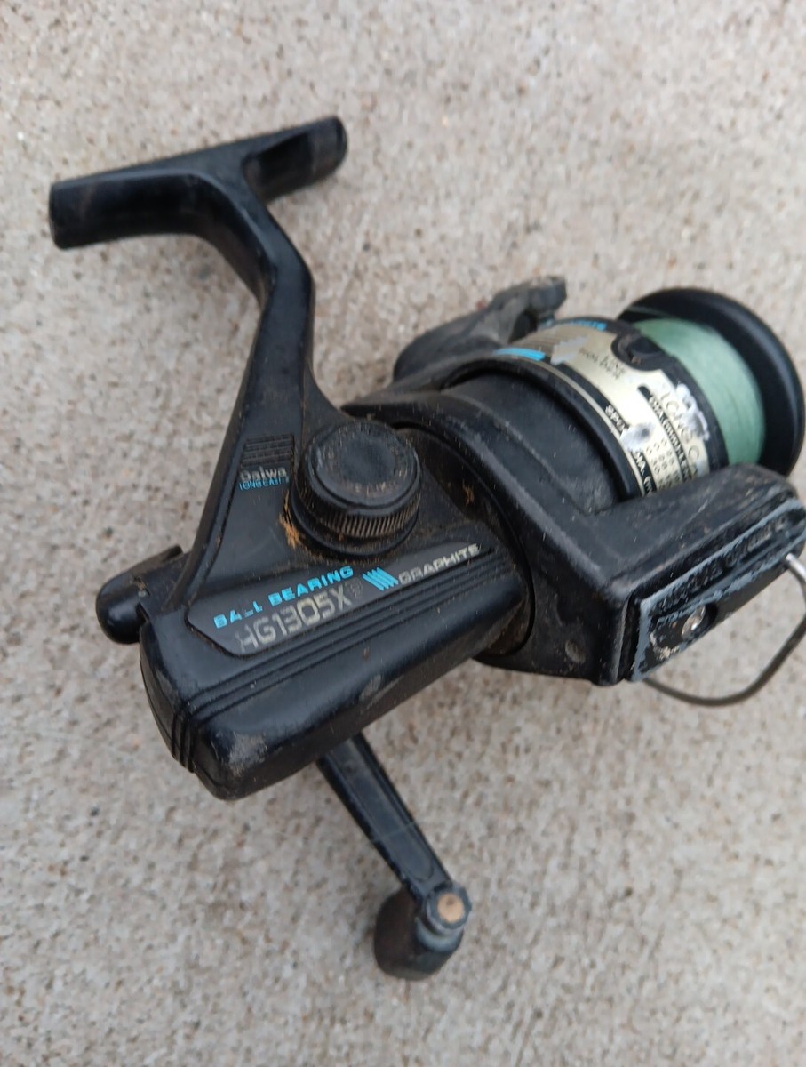 Vintage Daiwa AG1305XB Long Cast-X Graphite Spinning Reel | eBay
