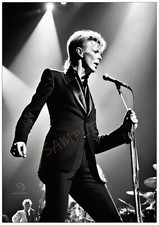 David Bowie English Musician And Actor Pictures Poster Decor Art Prints A4