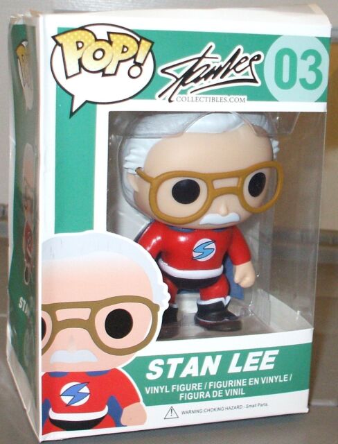 new Funko POP Vinyl Figure ~ STAN LEE # 03 with RED superhero costume (on hand) | eBay