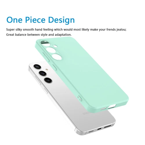 For Samsung Galaxy S25 Ultra S24 FE S23 Plus Silicone Case Phone Protective Case - Bild 38 von 44