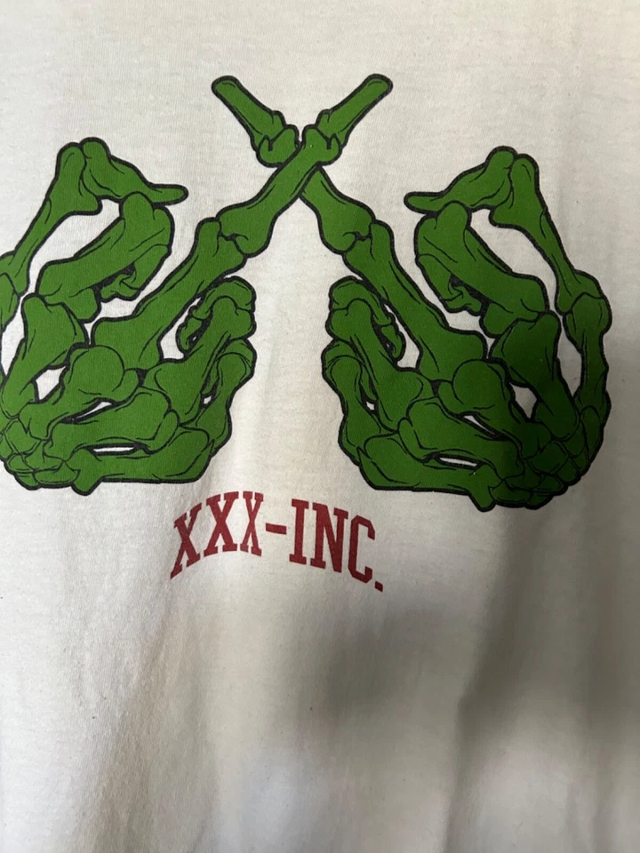 Camiseta De Colección 10Deep Hecha en los EE. UU. Doble Cara Rara Usada Foto 4 de 4