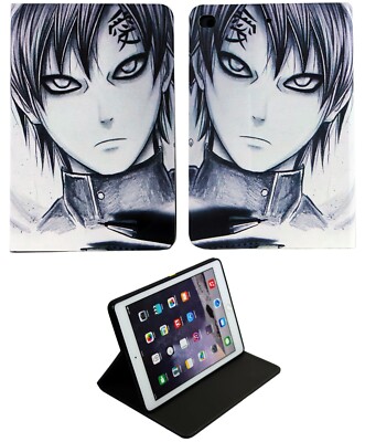 Für iPad Pro 9.7 / iPad 9.7 / iPad Air 1-2 Naruto Gaara Anime Manga Hülle Cover