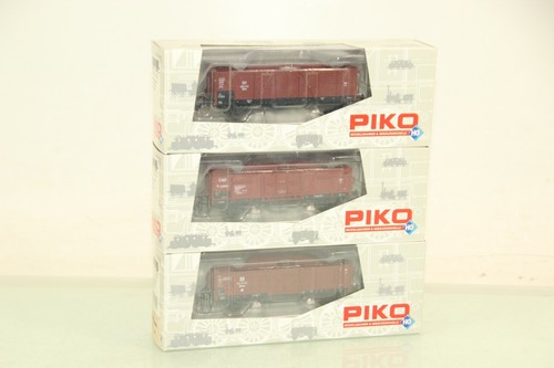 Piko H0 58040 Wagen-Set Offener Güterwagen 3 tlg. in OVP LW3014 | Zustand: Gebraucht