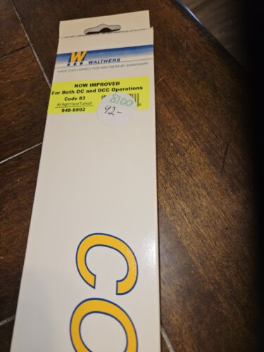 HO GUAGE, WALTHERS CODE 83 #5 SWITCH, DC, DCC, NEW