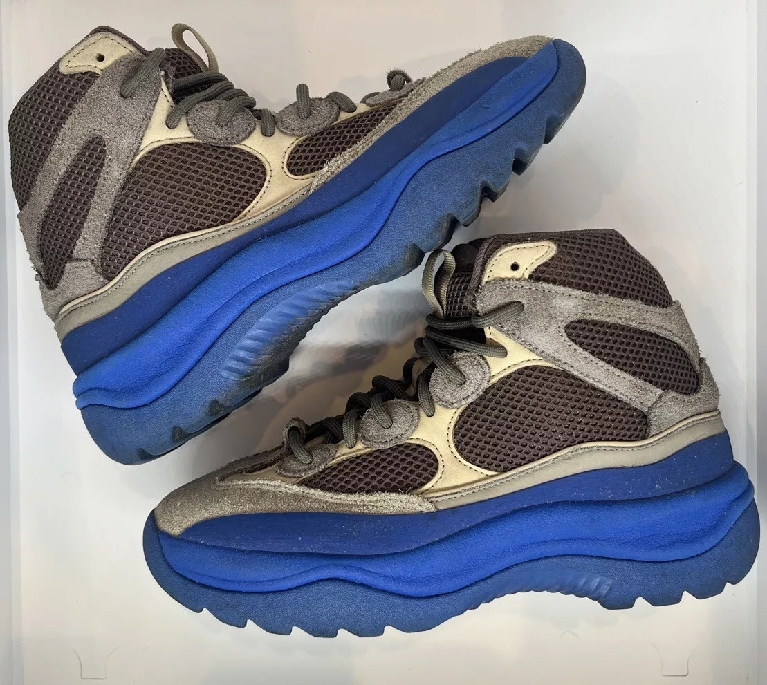 Size 8.5 - adidas Yeezy Desert Boot Taupe Blue Brown 2021 Beaters Size 8.5 - adidas Yeezy Desert Boot Taupe Blue Brown 2021 Beaters