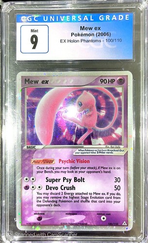 Mew ex graded CGC 9 for sale on eBay