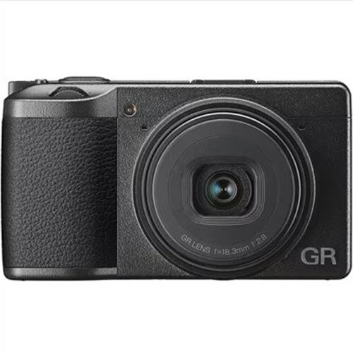 Ricoh GR III 1080p 24.2MP f/2.8 Compact Digital Camera - Black