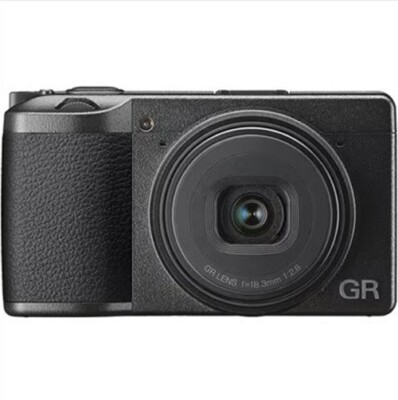 Ricoh GR III 1080p 24.2MP f/2.8 Compact Digital Camera - Black
