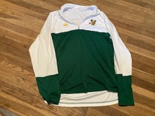University of Vermont Catamounts Game Used Basketball Shooting Shirt XL